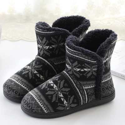 Women's Slippers Winter Soft Short Velvet Fur Slippers Sturdy Sole Bedroom Slippers Non Slip Warm Home Shoes