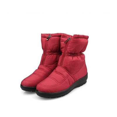 Women's Shoes Snow Boots Winter New Middle aged Snow Boots Mother Slip Warm Cotton Shoes Waterproof Women Winter Boots