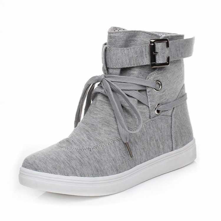 Autumn New Women Boots Round Head With Solid Color Casual Fashion Non slip Martin Boots Women Shoes Flat Boots For Women