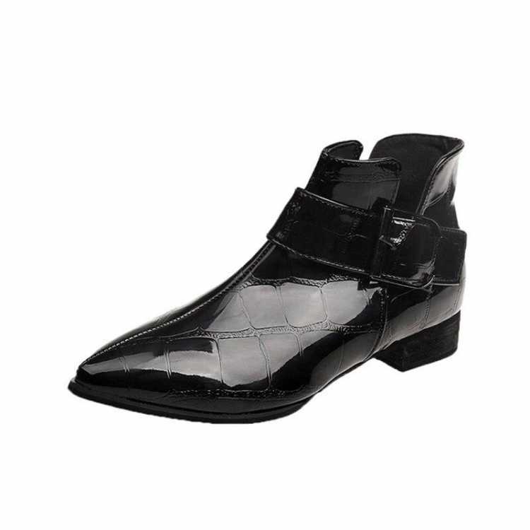 Small Leather Shoes Retro Pointed Toe Loafers Comfort Low Heels Flat Platform Espadrilles Buckle Zipper Plaid Oxford Women Shoes