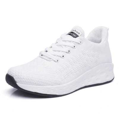 Women Flat Shoes Mesh Breathable Pink White Sneakers Ladies Basket Trainers Ultra Light Vulcanized Shoes Casual Flats Non Slip