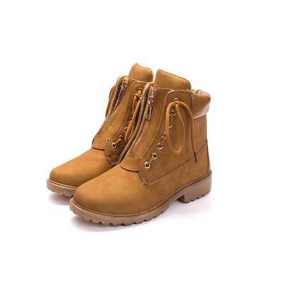 Winter Shoes Women Martin Boots Lace Short Boots Female Casual Platform Women Boots Genuine Leather Botas Mujer