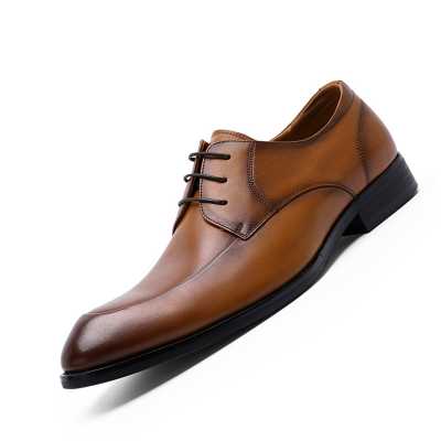 Brand Men's Business Dress Shoes New Genuine Leather Shoes Men Cowhide Rubber Composite Bottom Casual Shoes EU Size 38 45