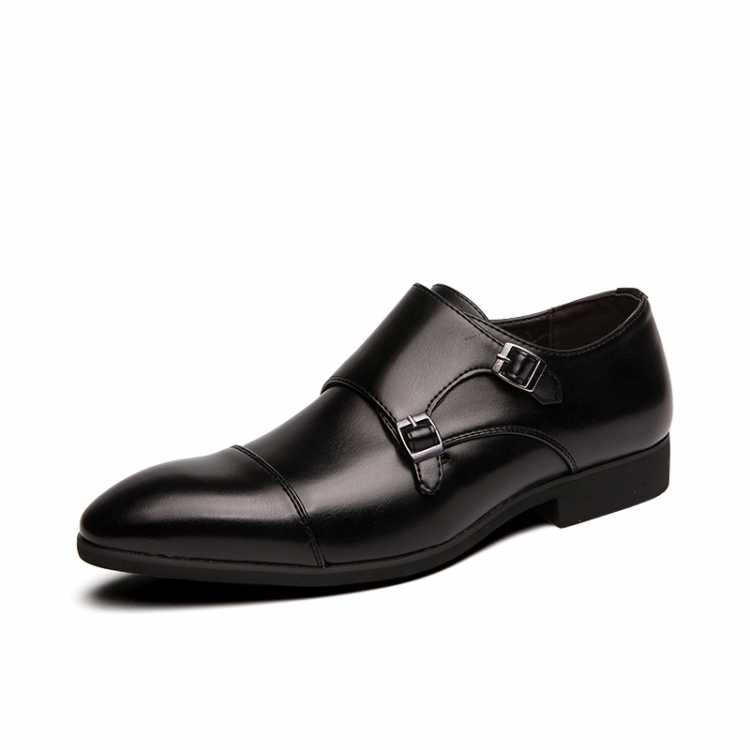 Men's Brand Leather Formal Shoes dress shoes Oxfords Fashion Retro Shoes Elegant work Pointed Toe Footwear Drop Shipping
