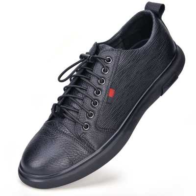 Men's Genuine Leather Shoes Quality 38 44 Soft Anti slip Rubber Outsole Comfirtable Man Casual Real Leather Shoes