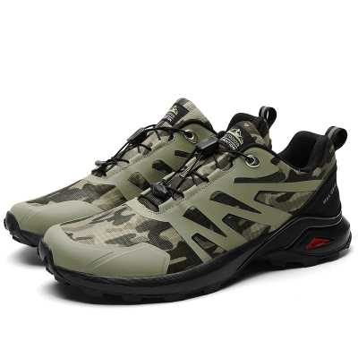Men Shoes Men Outdoor Hiking Shoes Breathable Non slip Sneaker Hiking Cross country Shoes Plus Size